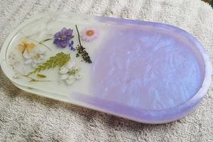 Bandeja de Resina de Alta Precisión para Mercados Internacionales de Decoración, Venta al por Mayor, Caja de Resina Epoxi Hecha a Mano - Product Image 2