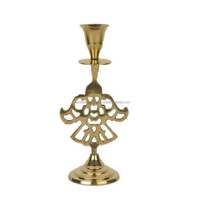 Aluminium <b>Taper</b> <b>Candle</b> Holder With Gold Finished Metal <b>Taper</b> <b>Candle</b> Holder For Home Lighting Decoration - Product Image 1