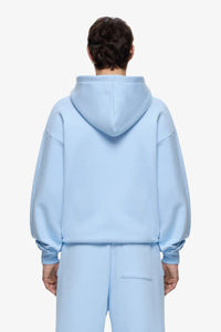 Ensemble de survêtement homme 2 pièces en coton épais respirant imprimé, coupe oversize rétro, avec sweat à capuche et pantalon de jogging – Qualité supérieure pour l'hiver - Product Image 4