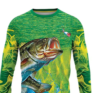 Camisa de Pesca de Alta Calidad, Protección UV para Actividades al Aire Libre, Ligera, de Secado Rápido, Transpirable, de Manga Larga - Product Image 5