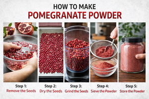 Polvo de Jugo de Granada 100% Natural, Mezcla Instantánea para Bebida, Rica en Antioxidantes, Suministro a Granel, Almacenamiento en Frío, 1 Año de Vida Útil - Product Image 4