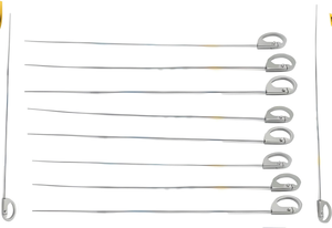 AGUJAS DE SUTURA SCORPION DE PRIMERA CALIDAD, 10 Unidades, Instrumentos de Artroscopia de Acero Inoxidable, ¡VENTA CALIENTE! - Product Image 2