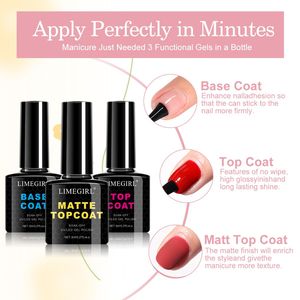 Kit professionale per estensione unghie in polygel Limegirl a 12 colori con lampada UV da 48 W e 100 punte rinforzanti per unghie - Product Image 6