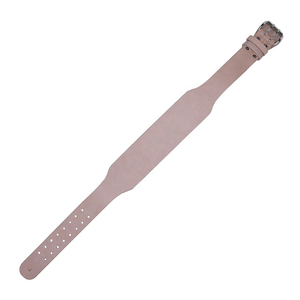 Cinturón de Gimnasio Personalizado de Cuero Genuino con Hebilla Resistente para Levantamiento de Pesas, Powerlifting y Fisicoculturismo, Antideslizante e Impermeable, con Soporte Lumbar - Product Image 3