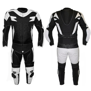 Combinaison de moto en cuir, équipement de protection pour motards, fabricant OEM, tenue de course en cuir, équipement de conduite durable - Product Image 1