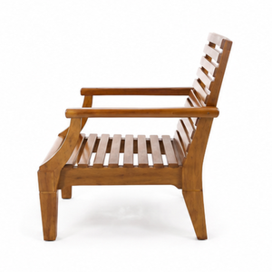 Sillón de Exterior de Madera de Teca Sólida de Primera Calidad, Silla de Jardín Moderna para Hotel, Villa, Resort, Fabricante de Muebles de Patio - Product Image 4