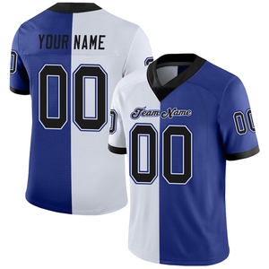Vente en gros directe OMMIZ INDUSTRY Maillot de football personnalisé blanc et rouge royal tendance - Product Image 5