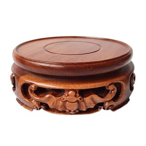 Porte-encens en bois de teck de qualité supérieure Aqdus Saleem, écologique, durable, avec base en laiton - Vente en gros de luxe - Product Image 4