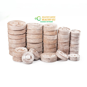 Coconut <b>Coir</b> Peat Pellets Growing Medium for Nursery Plants Seedlings Greenhouse and Horticulture Eco2go Vietnam - Product Image 5