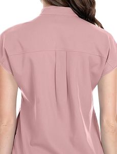 ชุดยูนิฟอร์มพยาบาลแบบยูนิเซ็กซ์ เป็นมิตรกับสิ่งแวดล้อม ผลิตจากผ้าฝ้ายฟลีซที่ยั่งยืน ระบายอากาศได้ดี สวมใส่สบาย เหมาะสำหรับโรงพยาบาลและคลินิก - Product Image 4