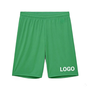 Shorts Homme Bleu Marine à Séchage Rapide, Taille Mi-Haute, Élastique, Couleur Unie, Sport Décontracté, 100% Polyester, avec Logo Imprimé sur le Bas du Bas du Pantalon - Product Image 4