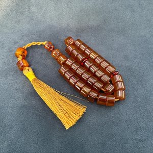 Contador de Tasbih de Resina Hecho a Mano de Calidad de Exportación, Cuentas de Oración Islámicas para Práctica Espiritual, Eventos Religiosos y Regalos - Product Image 3
