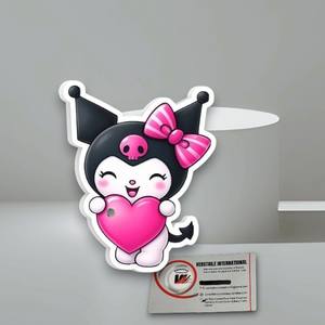 Paleta Magnética para Extensiones de Pestañas Kuromi Kitty, Versátil, Internacional, de Alta Calidad, Nueva, en Forma de Corazón, Cuadrada, Diamante, Acrílica - Product Image 3