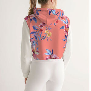 Crop top à capuche pour femme, best-seller, meilleur prix, léger, personnalisé - Product Image 5