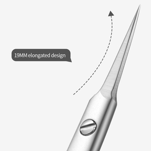 Stainless Steel <b>Cuticle</b> Scissors Straight Blade Sharp Tip Round Hole Durable Manicure <b>Tools</b> for Adults Durable Manicure - Product Image 5