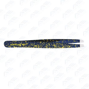 Pinces à épiler professionnelles pour sourcils en acier inoxydable de qualité supérieure, dernières conceptions personnalisées avec logos de marque privée - Product Image 6