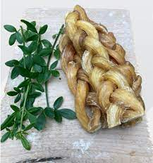 Nourriture naturelle pour chiens sans odeur, 100 % personnalisable en taille, tressée en tendon de buffle séché, riche en protéines, sans céréales, avec vitamines et minéraux - Product Image 4