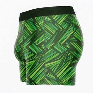 Boxers de compression en toile imprimée personnalisée de haute qualité pour hommes, respirants, à séchage rapide, sous-vêtements de sport athlétiques avec cordon de serrage - Product Image 4