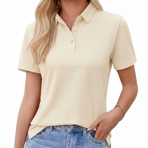Camiseta Polo para Mujer, Corte Deportivo, Transpirable, Ecológica, Cómoda, Manga Corta, Fabricante de Camisetas Polo de Golf - Product Image 1