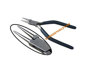 High Quality Stainless Steel Heavy Duty 6-1/2" Extra <b>Long</b> Pliers Jewelry Making Tool - Product Image 2