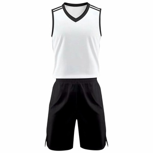 Conjunto de Uniforme de Baloncesto Sublimado Personalizado para Hombres y Jóvenes, Camisetas y Pantalones Cortos de Entrenamiento de Equipo de Tela de Malla Transpirable, Alta Calidad - Product Image 1