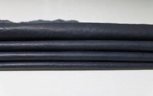 Peaux de mouton en cuir bleu foncé vieilli |   Peau d'agneau Napa en cuir souple de qualité supérieure, vente en gros de peaux de mouton - Product Image 4