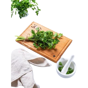 Natural Antibacterial Bamboo Cutting <b>Board</b> Rectangular Butcher Block Knife-Friendly Reversible Wooden Chopping <b>Board</b> For Home - Product Image 3