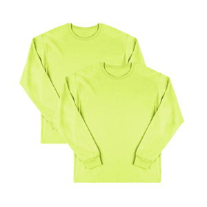 เสื้อยืดแขนยาวผู้ชายผ้าฝ้ายเนื้อนุ่มพิมพ์โลโก้แบบกำหนดเองคุณภาพพรีเมียมระบายอากาศได้ดีสไตล์ลำลองสตรีทแวร์ - Product Image 5