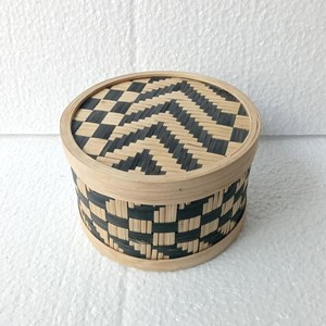 Boîtes de rangement décoratives pour bonbons, idéales pour offrir, meilleur prix, boîte en bambou tressé durable. - Product Image 1