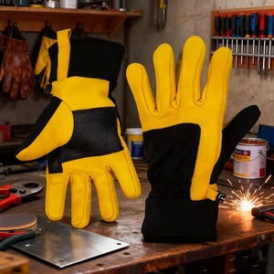 Nouveaux Gants Tendance 2026 : Gants de Travail Professionnels en Cuir de Mouton Antidérapants et Durables, Gants de Sécurité Industrielle pour le Travail - Product Image 1