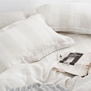 Ensemble de housses de couette en lin en gros |   Logo et tailles personnalisés disponibles, ensembles de housses de couette 3 pièces 100% lin - Product Image 3