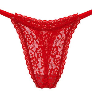 กางเกงในผู้หญิงแบบที-เชฟร์ สีพื้น ไร้รอยต่อ ระบายอากาศได้ดี เอวต่ำ มีห่วงร้อยเชือก ใช้ได้ทุกวัน - Product Image 6