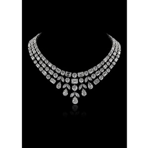 Collar de Diamantes de Laboratorio de Lujo Más Vendido para Bodas, Fiestas y Regalos de Cumpleaños, Disponible a Precio de Fábrica - Product Image 1