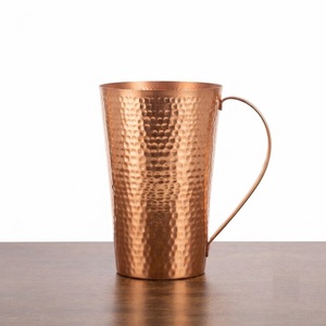 Handmade Hammered Copper Water <b>Jug</b> Pure Copper Pitcher for Ayurvedic Health Benefits & Wholesale Kitchenware - Product Image 1