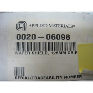 AMAT 0020-06098 วอเตอร์ชิลด์แบบใหม่ 125 มม. พร้อมด้ามจับ - อุปกรณ์และอะไหล่เซมิคอนดักเตอร์ระดับโลกที่เชื่อถือได้ - Product Image 3