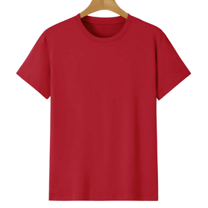 Camiseta de Cuello Redondo para Mujer, Talla Grande, 100% Algodón, de Alta Calidad, Informal, con Logotipo Personalizado Impreso, de Secado Rápido, al por Mayor - Product Image 2