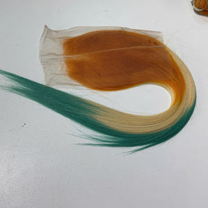 ผมตรงกระดูกสีสดใสผมคนเวียดนาม/ผมบริสุทธิ์ผมต่อแบบคู่ผมสีสันสดใส - Product Image 3