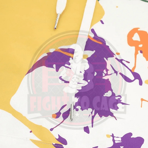 Sweat à capuche décontracté et tendance à manches longues, imprimé par sublimation, motif abstrait multicolore, haute qualité, 100 % polyester, avec poche, collection automne - Product Image 5