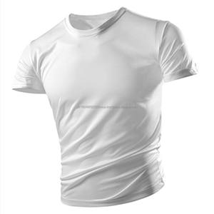 T-shirt à manches courtes pour homme et femme, de haute qualité, en coton 100%, 210 g/m², uni, décontracté, surdimensionné, col rond, streetwear - Product Image 1