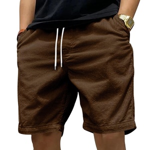 Pantalones Cortos Vintage Extra Grandes con Estampado Personalizado, Tejido de Algodón Grueso de 330 g/m², Pantalones Cortos Casuales de Algodón con Lavado Ácido para Hombre - Product Image 2