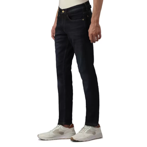 Pantalones Vaqueros de Mezclilla de Algodón y Spandex Azul Cielo de Alta Calidad para Hombre, Corte Ajustado, Ropa para Adultos para Primavera - Product Image 5