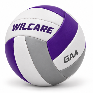ลูกฟุตบอล WILCARE GAA พิมพ์ลายโลโก้ สีเขียว ขาว เทา ลูกฟุตบอลพิมพ์ลายโลโก้ สีเขียว ขาว เทา - Product Image 3