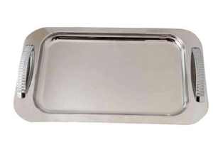 Bandeja Redonda de Metal Martillado, Decorativa y para Servir, para el Hogar, Hoteles y Regalos - Product Image 4