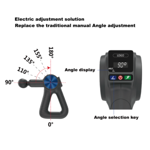 Potente pistola per massaggiatore a percussione per atleti, palmare elettrico per indolenzimento muscolare ad inizio ritardato, regali per uomini e donne - Product Image 2
