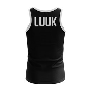 LUUK <b>Men's</b> Sublimation Printed Tank Top Quick Dry Sporty Sleeveless Fitness Shirt O Neck <b>Compression</b> Fit Custom Design Printed - Product Image 5