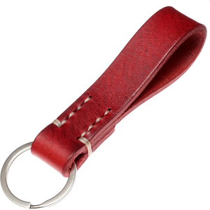 Elegante Llavero de Cuero Genuino Ligero para el Uso Diario con Lazos Reforzados, Costuras Robustas, Diseño Plegable y Tonos Elegantes - Product Image 1