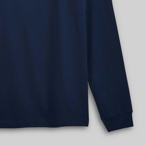 Collection de vêtements de vacances en tissu léger à séchage rapide pour hommes, t-shirt à manches longues avec col rond / Design élégant à prix d'usine - Product Image 4