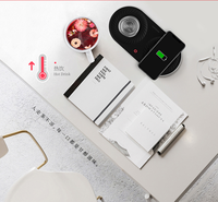 Base de boissons intelligente 3-en-1 PT-502 avec chauffage, refroidissement et chargement sans fil, gadget électronique de bureau