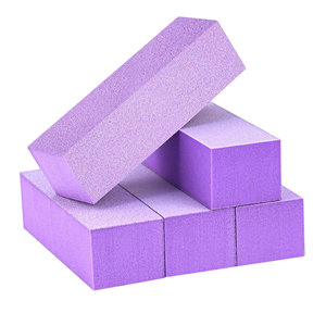 Bloque pulidor de uñas profesional ligero de EVA y acero inoxidable con agarre cómodo y múltiples lados para suavizar y dar forma - Product Image 1