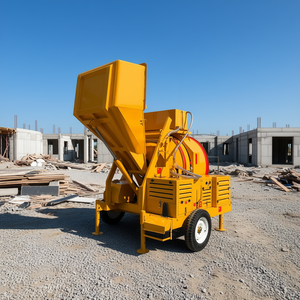 Bétonnière à moteur diesel Hamac JZR350 10-14m³/h pour la construction - Product Image 3